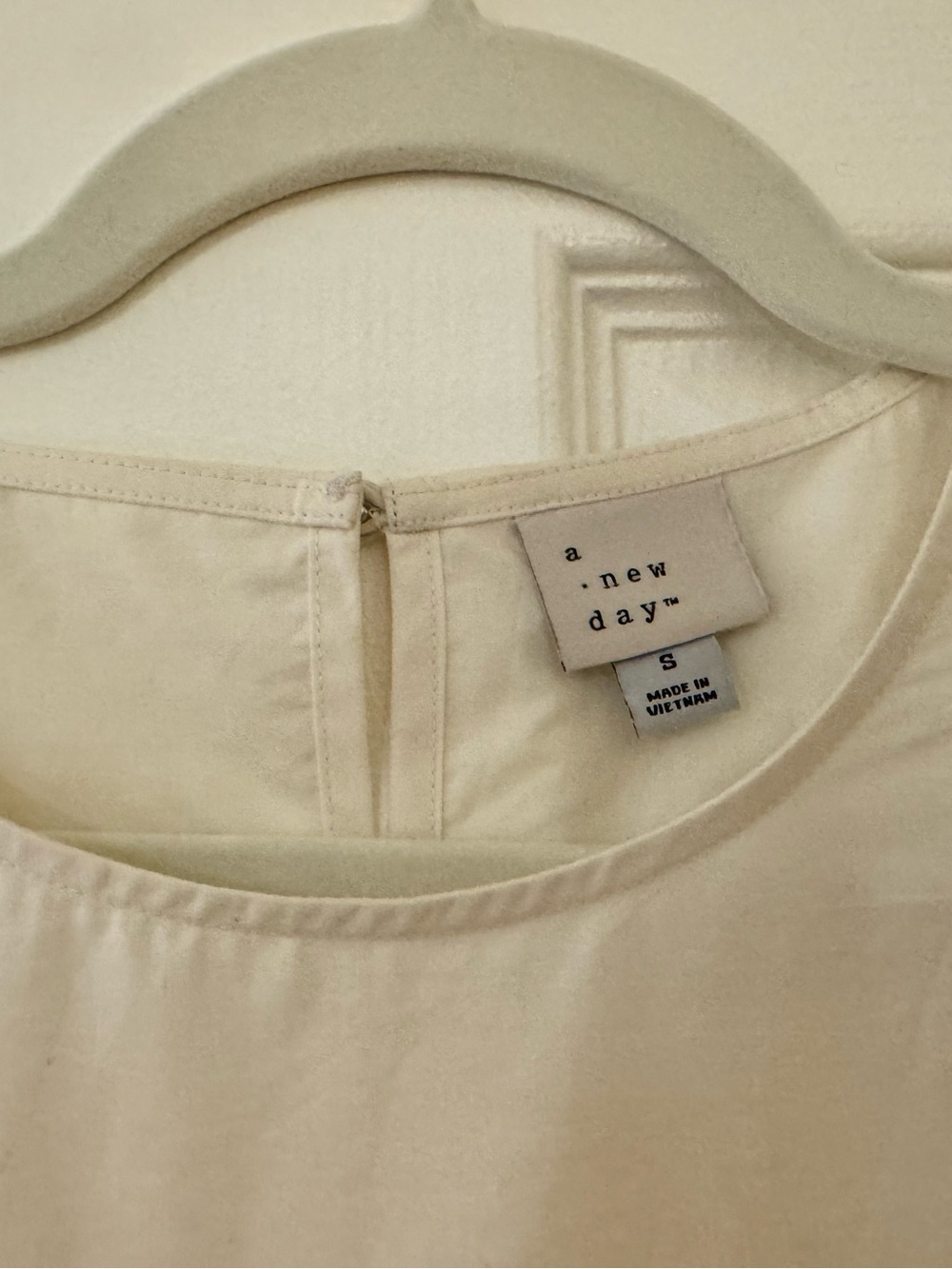 a new day Cream Round-Neck Blouse - Picture 2 of 2
